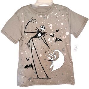 Disney The Nightmare Before Christmas youth short sleeve graphic tee shirt, NWT